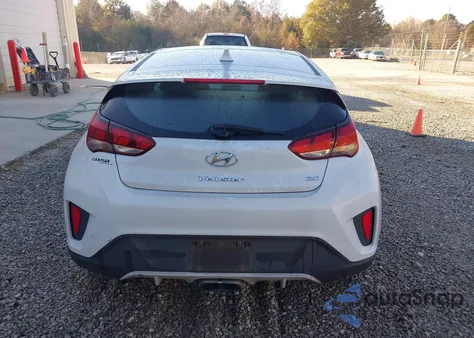 2019 Hyundai Veloster 2.0 Premium from USA, damaged, VIN KMHTG6AF1KU005259